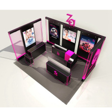 China Manufacturing Glass And MDF Cosmetic Display Shop Furniture, Cosmetic Shops Name